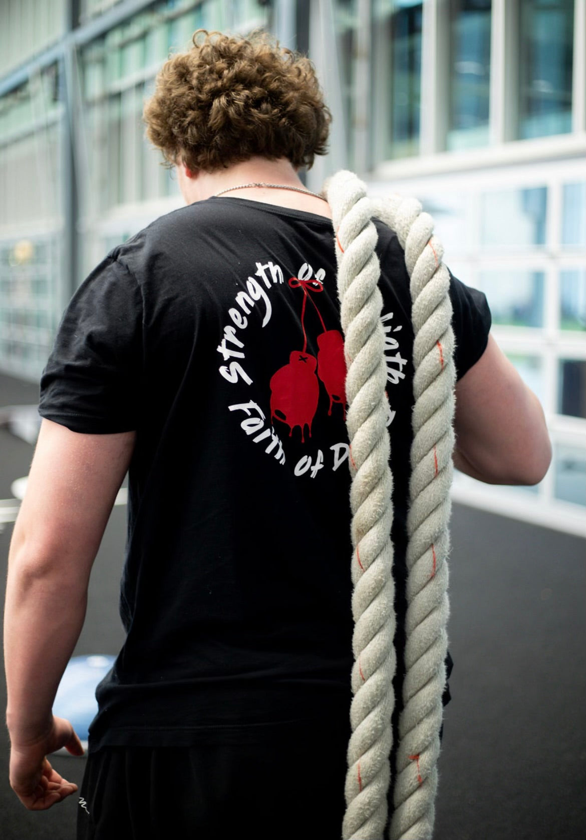 Strength of Goliath | Faith of David - Performance Tee