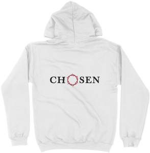 Chosen - Hoodie. White