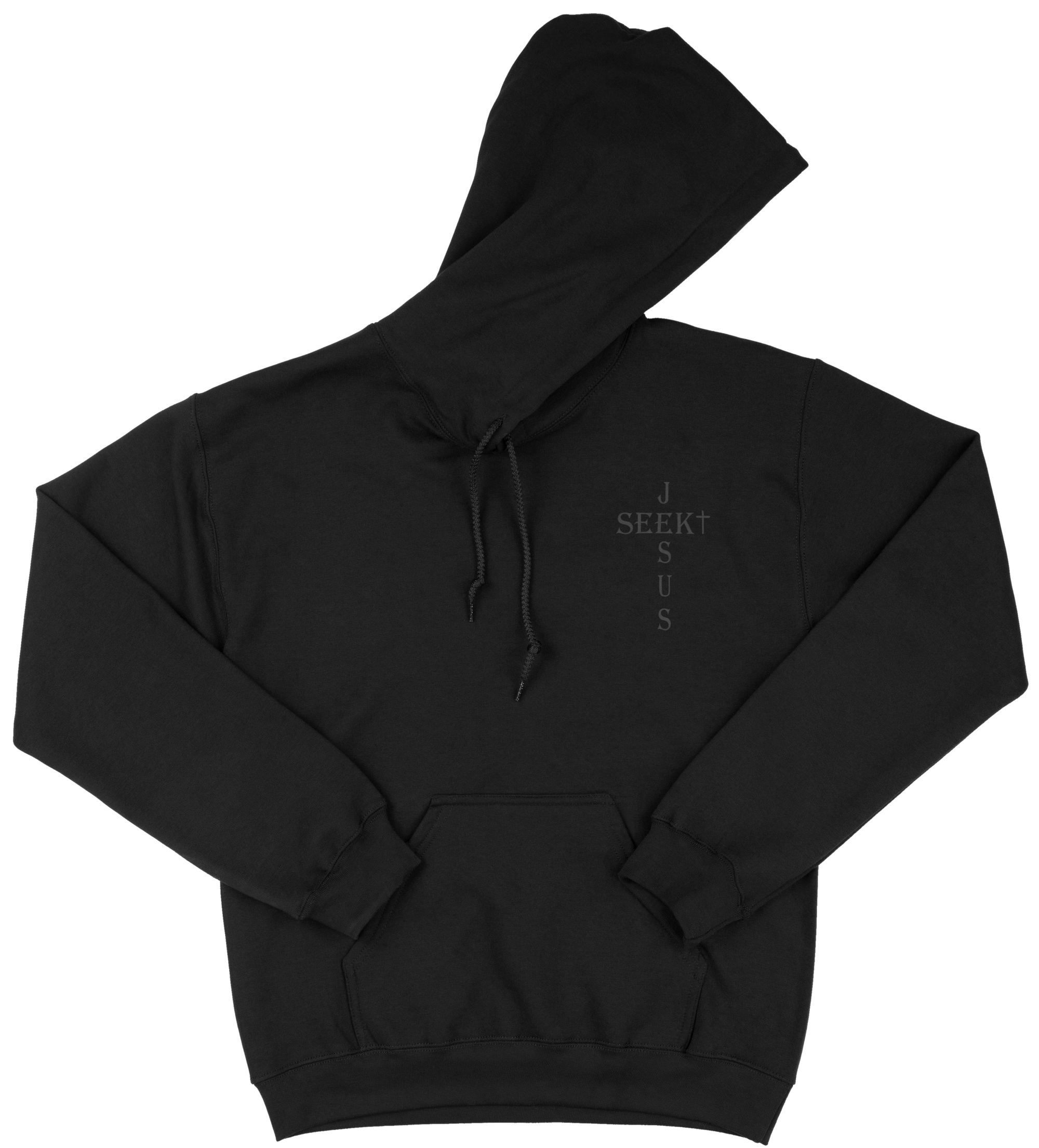 Seek Jesus (front print only) - Hoodie