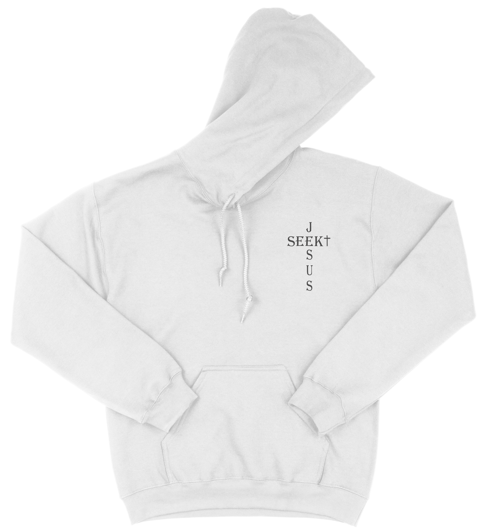 Seek Jesus (front print only) - Hoodie